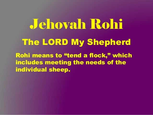 Names Of God names of god