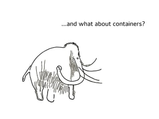 ...and what about containers?

 