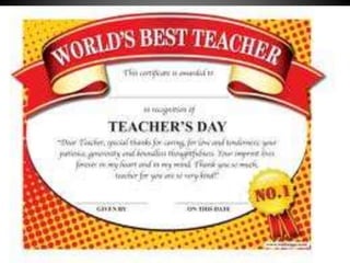 Teacher's Day in India