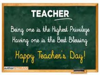 Teacher's Day in India