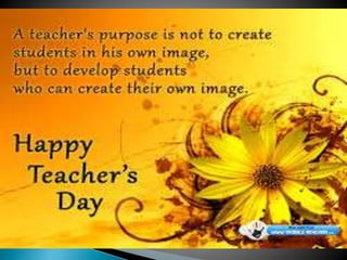 Teacher's Day in India