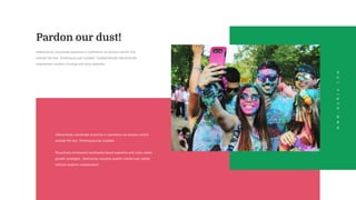 Interactively coordinate proactive e-commerce via process centric
outside the box thinking pursue scalable.
Proactively envisioned multimedia based expertise and cross-media
growth strategies.. Seamlessly visualize quality intellectual capital
without superior collaboration.
W
W
W
.
N
A
M
I
A
.
C
O
M
Interactively coordinate proactive e-commerce via process centric the
outside the box thinking pursue scalable. Collaboratively administrate
empowered markets via plug-and-play networks.
Pardon our dust!
 