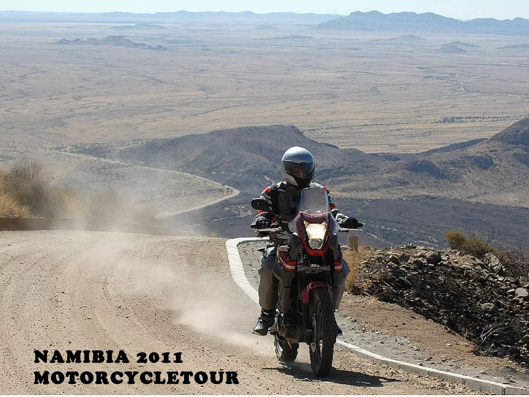 NAMIBIA 2011 MOTORCYCLETOUR