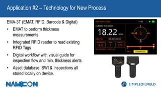 NAMICON - SimpleOilfield - Efficiency of EMAT Ultrasonic Thickness ...