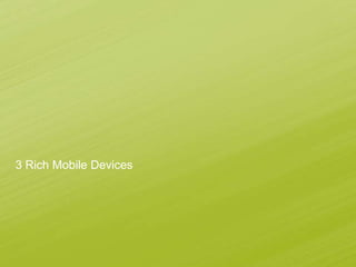 Namics.
3 Rich Mobile Devices
 