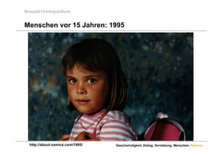 Beispiel Firmenjubiläum


Menschen vor 15 Jahren: 1995




  http://about.namics.com/1995/   Geschwindigkeit. Dialog. Vernetzung. Menschen. Namics.
 