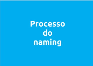 Processo
   do
 naming
 