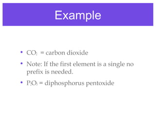 Naming binary compounds part iii | PPT
