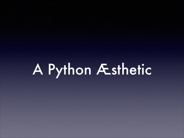 Naming Convention in Python | PPT