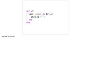 What does this code do?
 