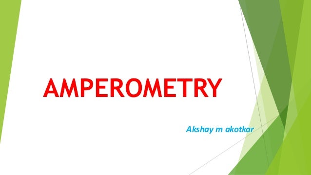 Amperometry