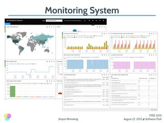 Jirayut Nimsaeng
TPSE 2015
August 22, 2015 @ Software Park
Monitoring System
 
