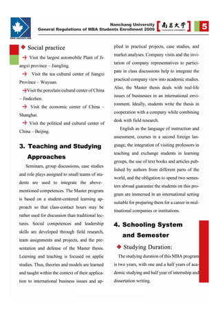 MBA in China