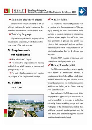 MBA in China