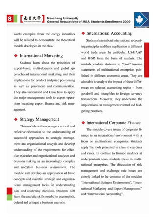 MBA in China