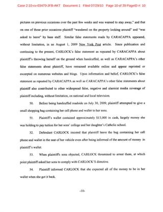 Case 2:10-cv-03470-JFB-AKT Document 1 Filed 07/29/10 Page 10 of 39 PageID #: 10
 