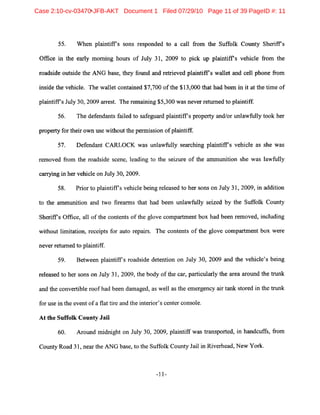 Case 2:10-cv-03470-JFB-AKT Document 1 Filed 07/29/10 Page 11 of 39 PageID #: 11
 