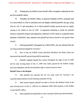 Case 2:10-cv-03470-JFB-AKT Document 1 Filed 07/29/10 Page 13 of 39 PageID #: 13
 