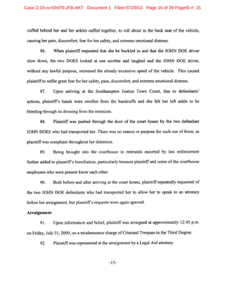 Case 2:10-cv-03470-JFB-AKT Document 1 Filed 07/29/10 Page 15 of 39 PageID #: 15
 
