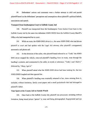 Case 2:10-cv-03470-JFB-AKT Document 1 Filed 07/29/10 Page 17 of 39 PageID #: 17
 