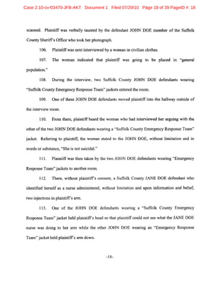 Case 2:10-cv-03470-JFB-AKT Document 1 Filed 07/29/10 Page 18 of 39 PageID #: 18
 
