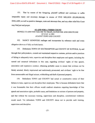 Case 2:10-cv-03470-JFB-AKT Document 1 Filed 07/29/10 Page 27 of 39 PageID #: 27
 