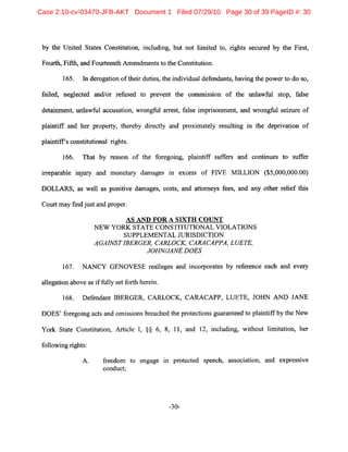 Case 2:10-cv-03470-JFB-AKT Document 1 Filed 07/29/10 Page 30 of 39 PageID #: 30
 