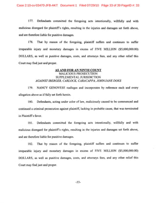Case 2:10-cv-03470-JFB-AKT Document 1 Filed 07/29/10 Page 33 of 39 PageID #: 33
 