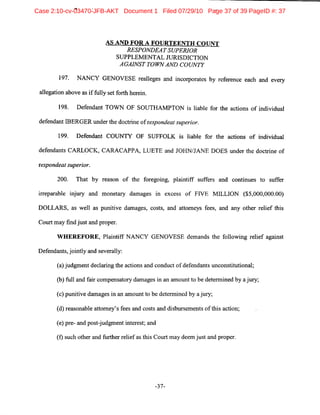 Case 2:10-cv-03470-JFB-AKT Document 1 Filed 07/29/10 Page 37 of 39 PageID #: 37
 