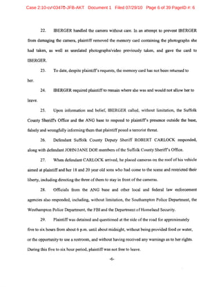 Case 2:10-cv-03470-JFB-AKT Document 1 Filed 07/29/10 Page 6 of 39 PageID #: 6
 