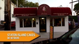 Staten Island Cakes on WE Network
 