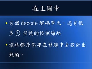 HackCPU 的詳細架構如下
 