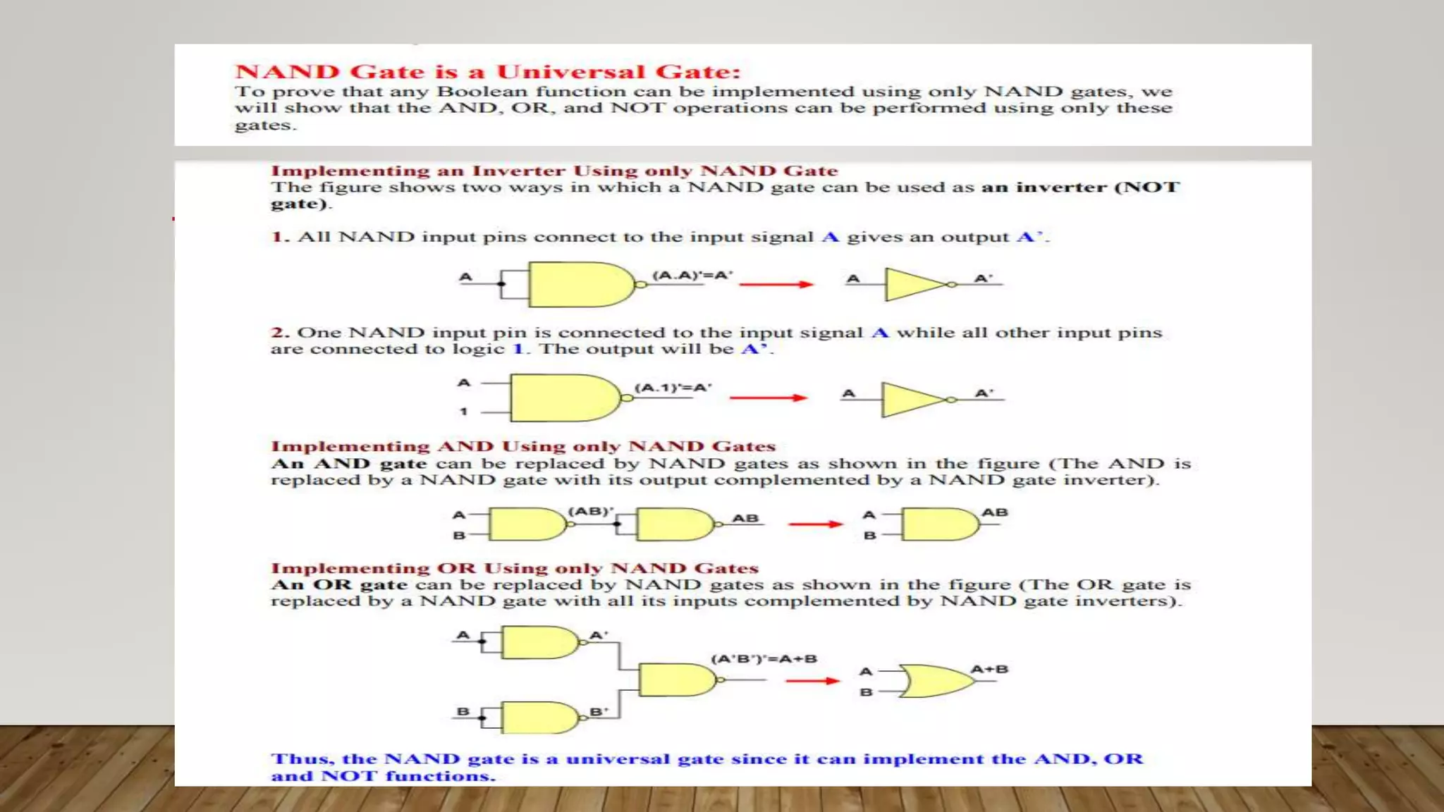 Nand and nor gate | PPT