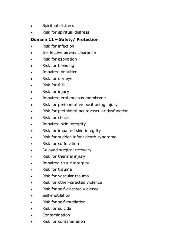 nanda nursing diagnosis list rome fontanacountryinn com nanda diagnosis