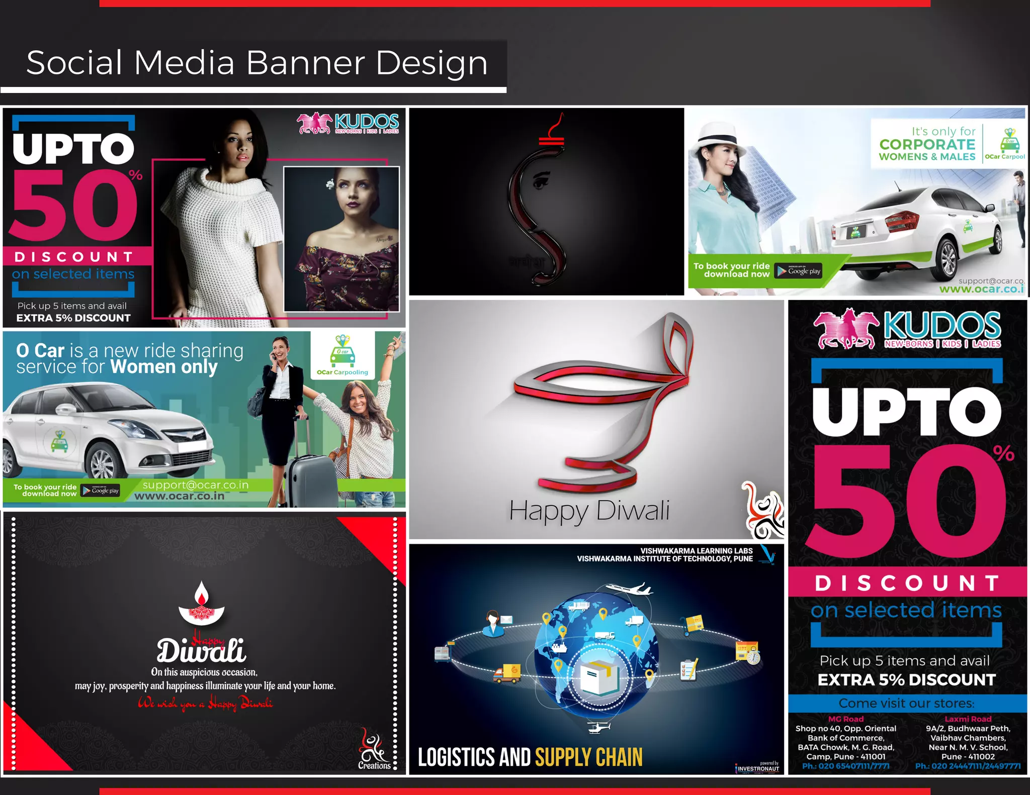 Social Media Banner Design
 