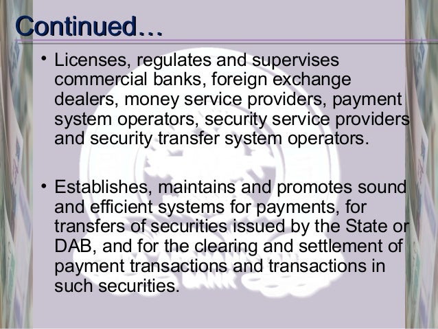 An Introduction To Da Afghanistan Bank And Its Monetary Policy By Taj
