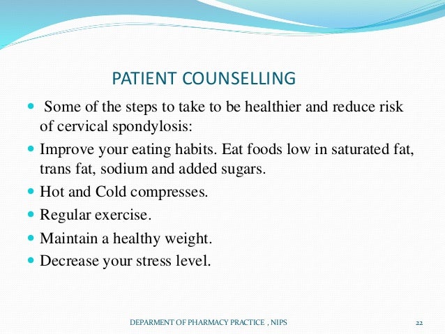 Lumbar spondylosis ppt image