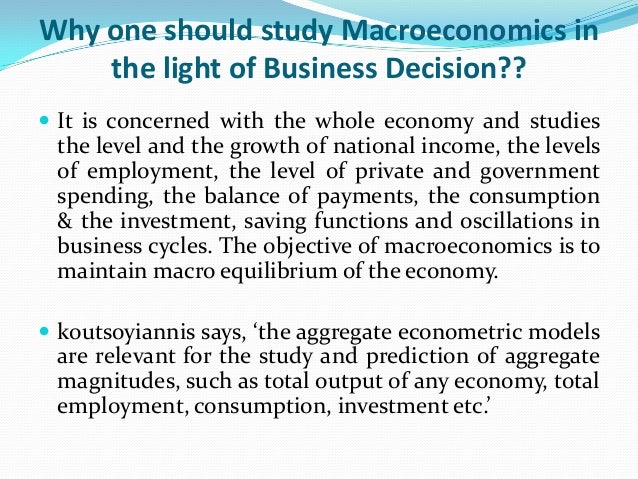intro to macroeconomics