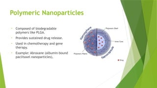 Nano-Sized carriers for drug delivery and drug carrier (2).pptx