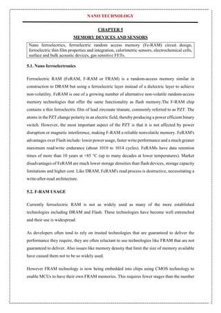 Nano-Technology power point presentation | PDF