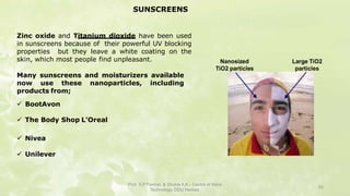 Sunscreen Technology NANO - TECHNOLOGY,MATERIALS & APPLICATIONS.pptx