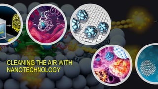 CLEANING THE AIR WITH
NANOTECHNOLOGY
 
