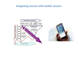 Integrating sensors with mobile sensors
 