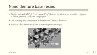Nanodentistry: Recent Advances and Their Applications in Prosthodontics ...