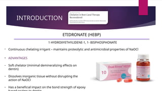 Hebp New Technique for Smear Layer Removal in Endodontics | PPTX