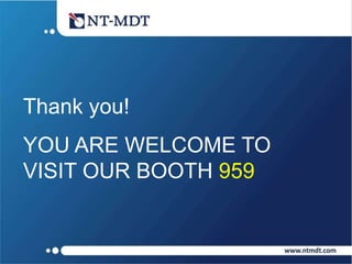 Scanning Tunneling Microscopy (STM):