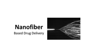 Nanofiber
Based Drug Delivery
 