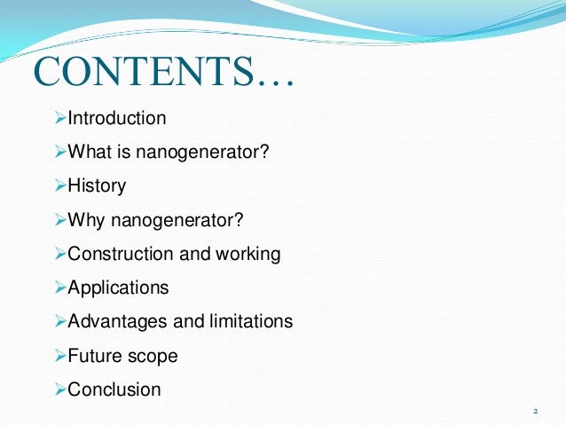 Nanogenerators 23512415