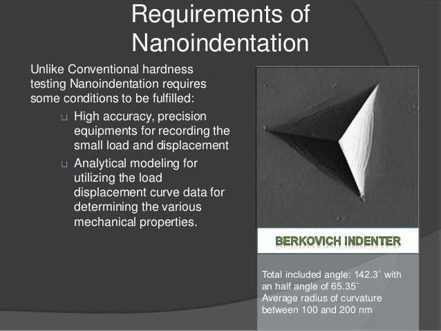 nanoindentation