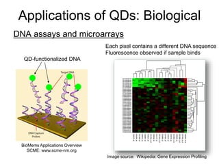 Qd Applications Nanomaterials | PPTX